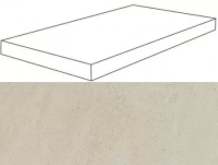 Ступень угловая правая Atlas Concorde Wise Ice Mist 33x120 лаппатированная