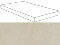 Ступень угловая левая Atlas Concorde Wise Ice Mist 33x120 лаппатированная