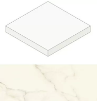 Ступень угловая Atlas Concorde Italy Marvel Calacatta Apuano Scalino Angolare Silk AGJD 33x33