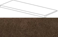 Ступень фронтальная Atlas Concorde Wise Moka 33x120 лаппатированная