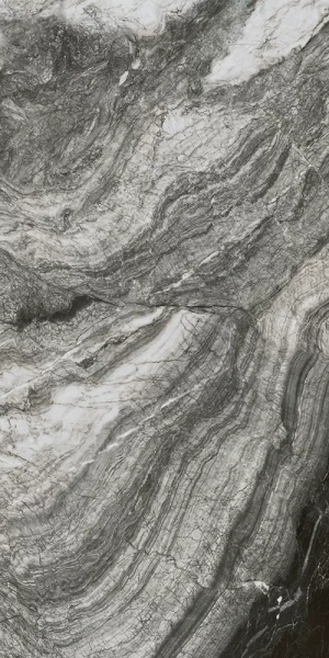 Керамогранит Kerama Marazzi SG567702R Ониче серый темный лаппатированный обрезной 60х119.5 детально